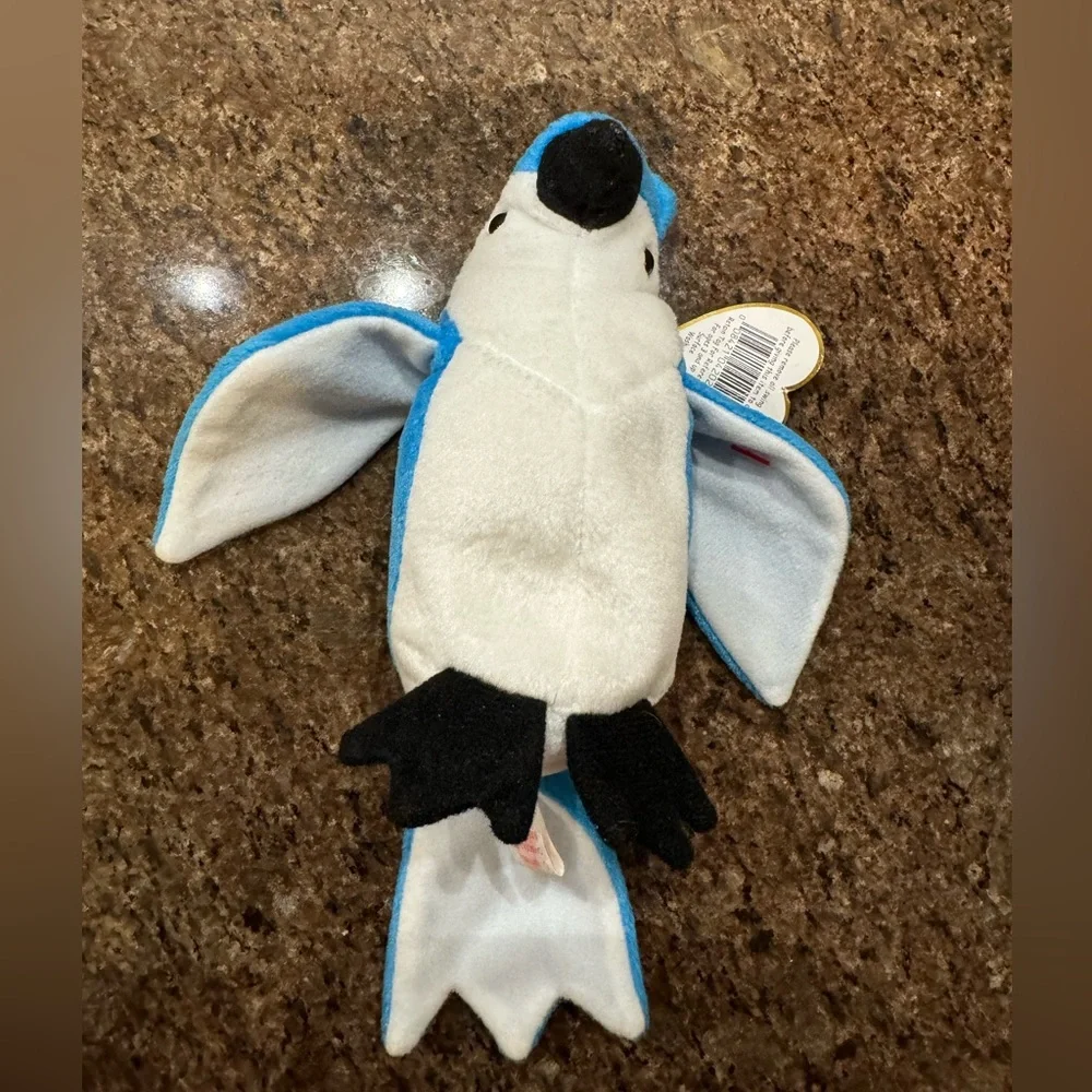 Ty Beanie Baby Rocket The Bluejay DOB March 12, 1997 - Picture 3 of 4